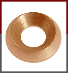 Cup Washers in Copper and Brass